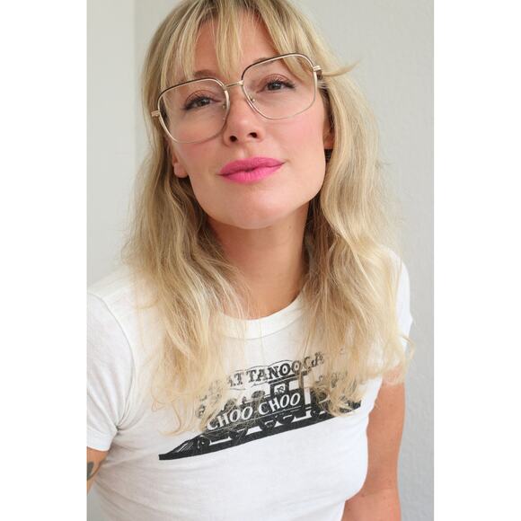 Vintage NOS, 1970s West German Vision Pro Gold Metal Eyeglasses Frames 58-16-140 - Picture 2 of 7